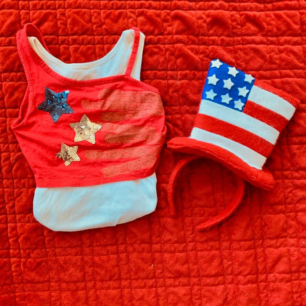CHASING FIREFLIES PATRIOTIC TUTU, TIARA, T… - Picture 3 of 5